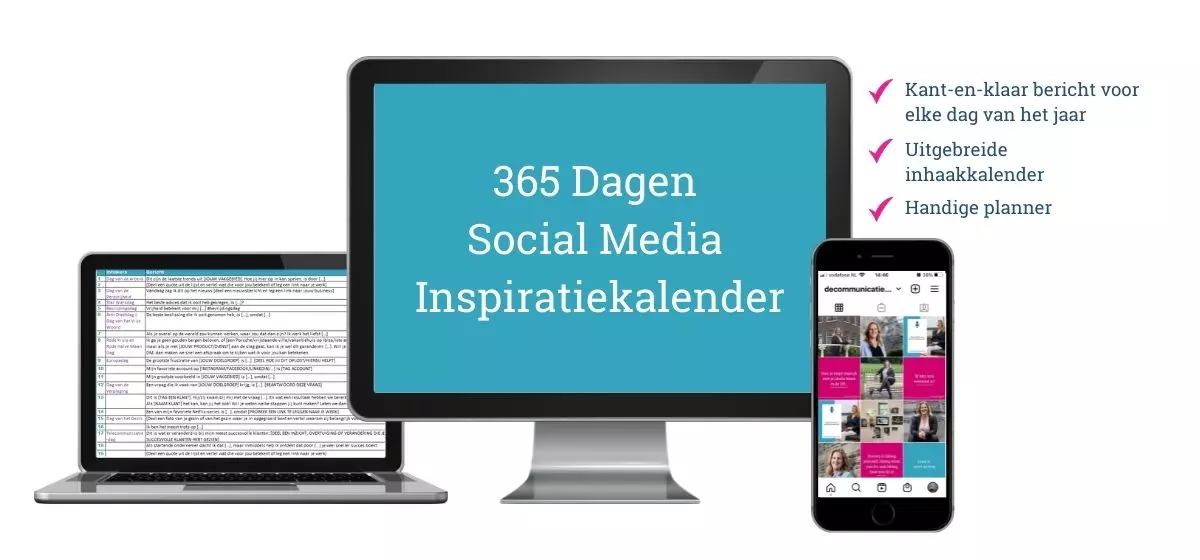 365 Dagen Social Media Inspiratiekalender 365 Dagen Social Media Inspiratiekalender